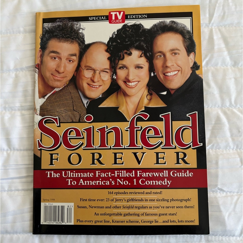 **LAST CHANCE**  Seinfeld Forever Special Edition Fact Filled TV Guide Episodes
